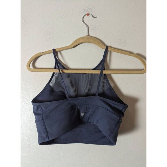LULULEMON ATHLETICA Adore Your Core Bra 'Shadow Blue' Size 6 - Picture 7 of 7